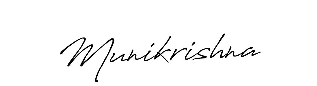 Make a beautiful signature design for name Munikrishna. Use this online signature maker to create a handwritten signature for free. Munikrishna signature style 7 images and pictures png