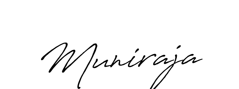 It looks lik you need a new signature style for name Muniraja. Design unique handwritten (Antro_Vectra_Bolder) signature with our free signature maker in just a few clicks. Muniraja signature style 7 images and pictures png