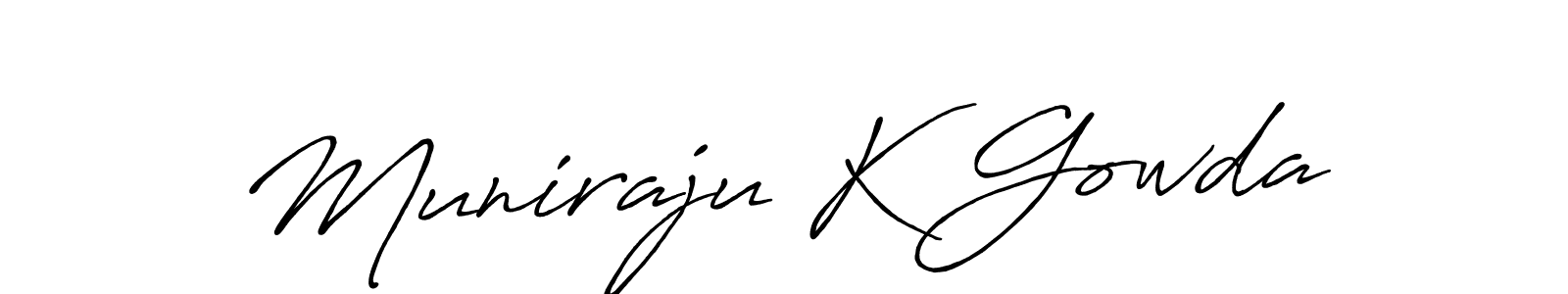 You can use this online signature creator to create a handwritten signature for the name Muniraju K Gowda. This is the best online autograph maker. Muniraju K Gowda signature style 7 images and pictures png