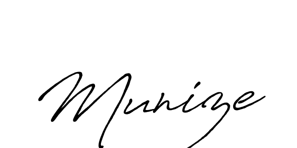 Also we have Munize name is the best signature style. Create professional handwritten signature collection using Antro_Vectra_Bolder autograph style. Munize signature style 7 images and pictures png