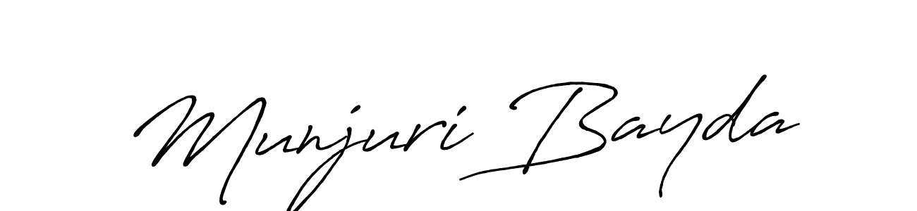 See photos of Munjuri Bayda official signature by Spectra . Check more albums & portfolios. Read reviews & check more about Antro_Vectra_Bolder font. Munjuri Bayda signature style 7 images and pictures png