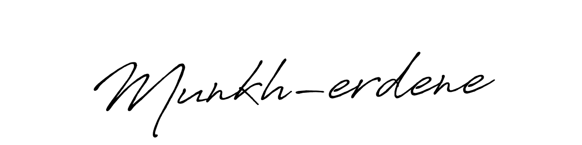 It looks lik you need a new signature style for name Munkh-erdene. Design unique handwritten (Antro_Vectra_Bolder) signature with our free signature maker in just a few clicks. Munkh-erdene signature style 7 images and pictures png