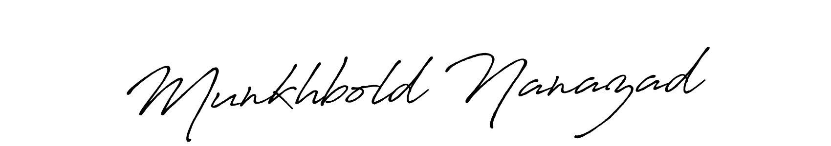 Also we have Munkhbold Nanazad name is the best signature style. Create professional handwritten signature collection using Antro_Vectra_Bolder autograph style. Munkhbold Nanazad signature style 7 images and pictures png