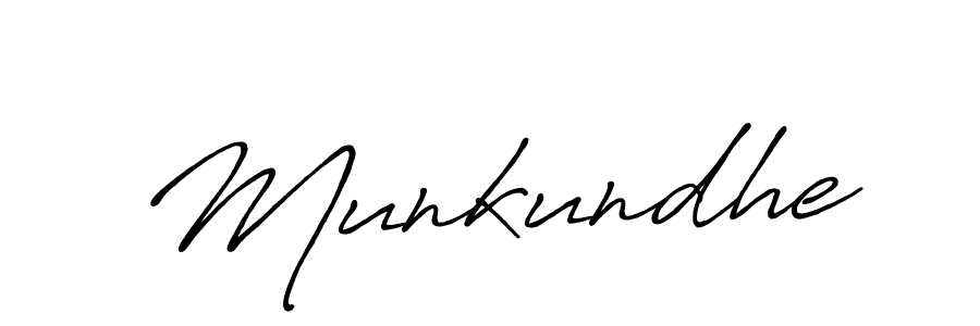 Once you've used our free online signature maker to create your best signature Antro_Vectra_Bolder style, it's time to enjoy all of the benefits that Munkundhe name signing documents. Munkundhe signature style 7 images and pictures png