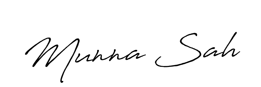 How to Draw Munna Sah signature style? Antro_Vectra_Bolder is a latest design signature styles for name Munna Sah. Munna Sah signature style 7 images and pictures png