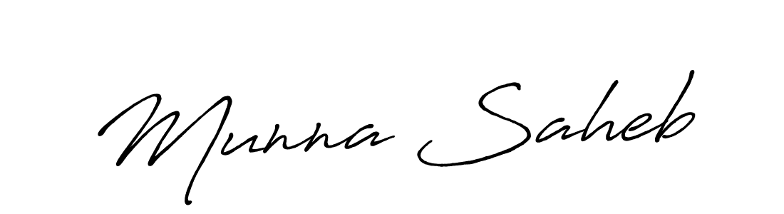 How to Draw Munna Saheb signature style? Antro_Vectra_Bolder is a latest design signature styles for name Munna Saheb. Munna Saheb signature style 7 images and pictures png