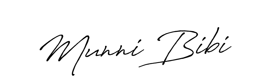 The best way (Antro_Vectra_Bolder) to make a short signature is to pick only two or three words in your name. The name Munni Bibi include a total of six letters. For converting this name. Munni Bibi signature style 7 images and pictures png
