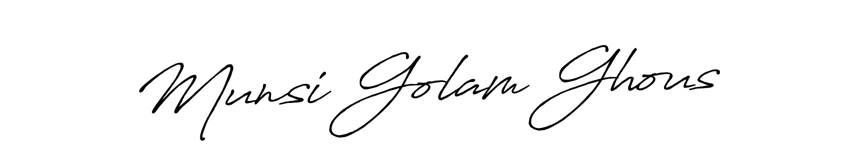 if you are searching for the best signature style for your name Munsi Golam Ghous. so please give up your signature search. here we have designed multiple signature styles  using Antro_Vectra_Bolder. Munsi Golam Ghous signature style 7 images and pictures png