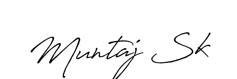 How to make Muntaj Sk signature? Antro_Vectra_Bolder is a professional autograph style. Create handwritten signature for Muntaj Sk name. Muntaj Sk signature style 7 images and pictures png