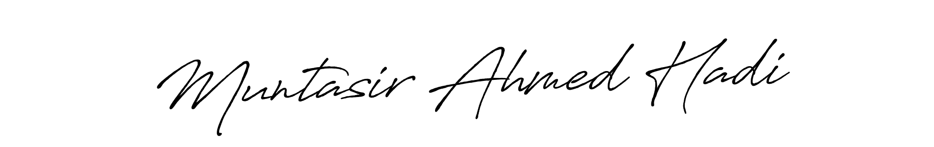Also You can easily find your signature by using the search form. We will create Muntasir Ahmed Hadi name handwritten signature images for you free of cost using Antro_Vectra_Bolder sign style. Muntasir Ahmed Hadi signature style 7 images and pictures png