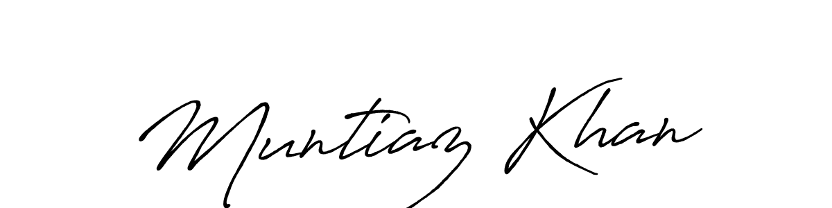 Muntiaz Khan stylish signature style. Best Handwritten Sign (Antro_Vectra_Bolder) for my name. Handwritten Signature Collection Ideas for my name Muntiaz Khan. Muntiaz Khan signature style 7 images and pictures png