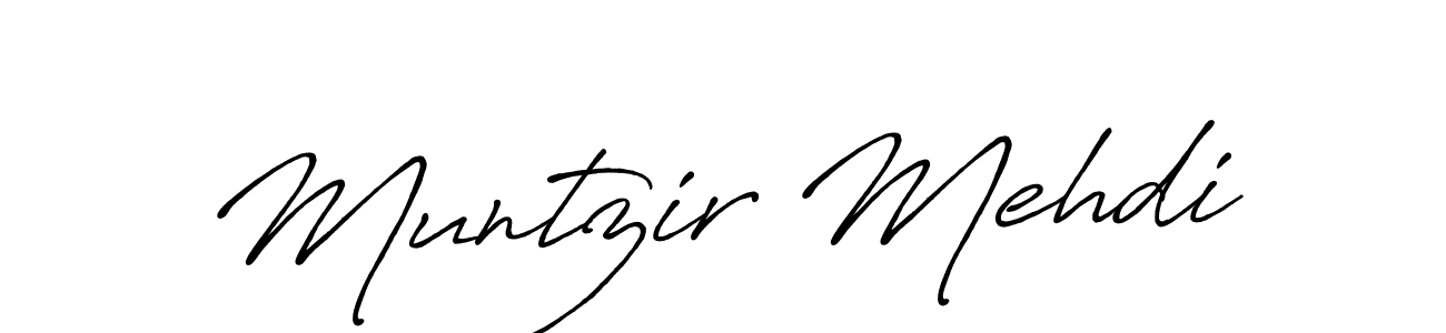 Similarly Antro_Vectra_Bolder is the best handwritten signature design. Signature creator online .You can use it as an online autograph creator for name Muntzir Mehdi. Muntzir Mehdi signature style 7 images and pictures png