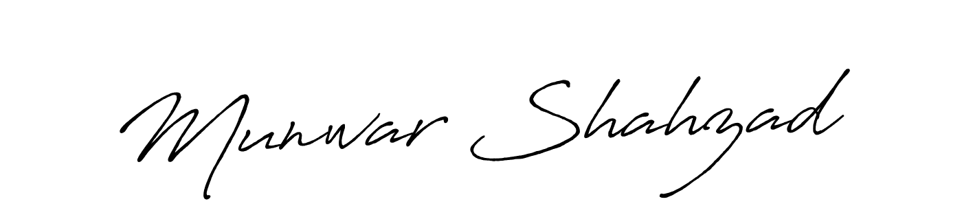 Also we have Munwar Shahzad name is the best signature style. Create professional handwritten signature collection using Antro_Vectra_Bolder autograph style. Munwar Shahzad signature style 7 images and pictures png