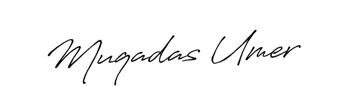 You should practise on your own different ways (Antro_Vectra_Bolder) to write your name (Muqadas Umer) in signature. don't let someone else do it for you. Muqadas Umer signature style 7 images and pictures png