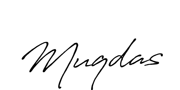 if you are searching for the best signature style for your name Muqdas. so please give up your signature search. here we have designed multiple signature styles  using Antro_Vectra_Bolder. Muqdas signature style 7 images and pictures png
