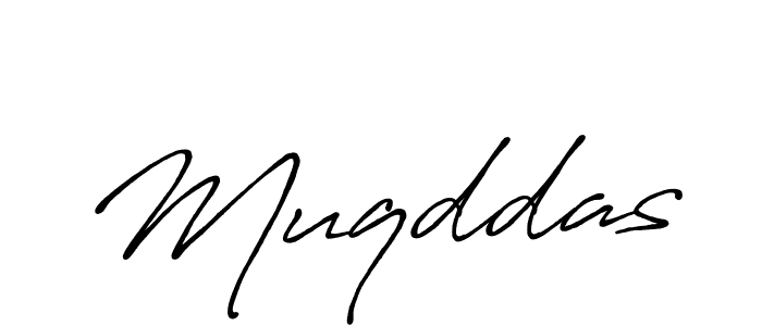 How to make Muqddas signature? Antro_Vectra_Bolder is a professional autograph style. Create handwritten signature for Muqddas name. Muqddas signature style 7 images and pictures png