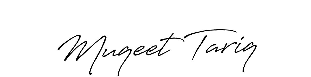 It looks lik you need a new signature style for name Muqeet Tariq. Design unique handwritten (Antro_Vectra_Bolder) signature with our free signature maker in just a few clicks. Muqeet Tariq signature style 7 images and pictures png