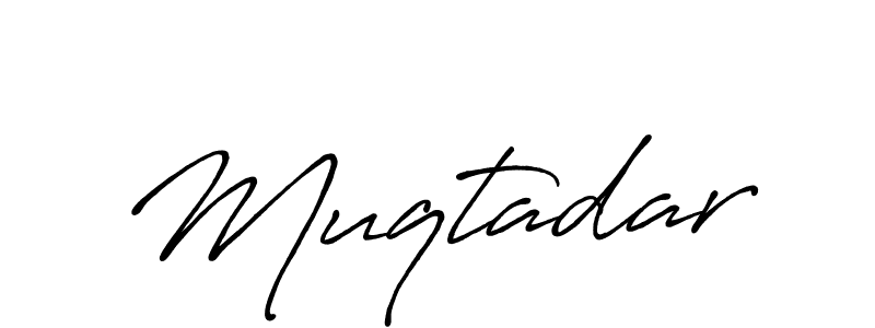 if you are searching for the best signature style for your name Muqtadar. so please give up your signature search. here we have designed multiple signature styles  using Antro_Vectra_Bolder. Muqtadar signature style 7 images and pictures png