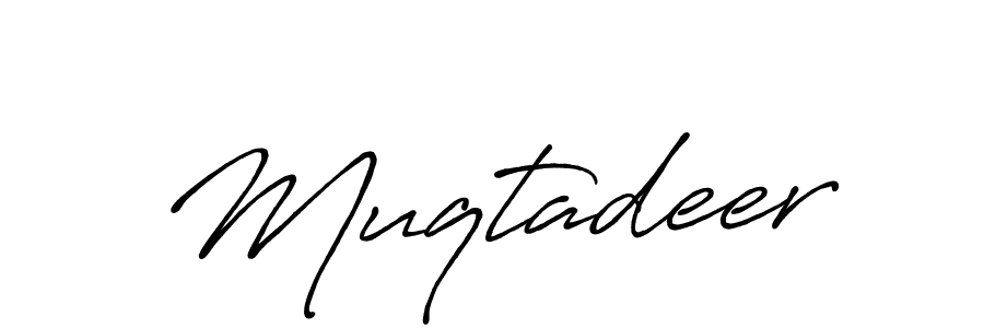 Also we have Muqtadeer name is the best signature style. Create professional handwritten signature collection using Antro_Vectra_Bolder autograph style. Muqtadeer signature style 7 images and pictures png