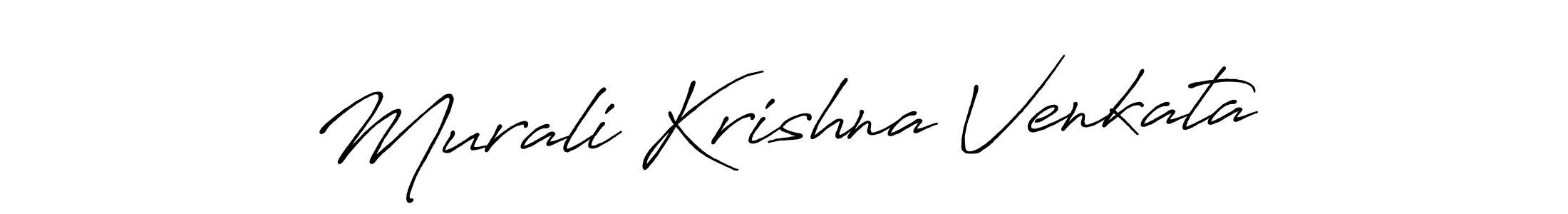 You should practise on your own different ways (Antro_Vectra_Bolder) to write your name (Murali Krishna Venkata) in signature. don't let someone else do it for you. Murali Krishna Venkata signature style 7 images and pictures png