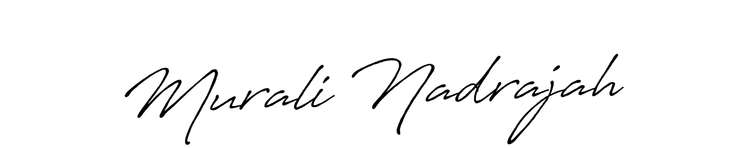 Once you've used our free online signature maker to create your best signature Antro_Vectra_Bolder style, it's time to enjoy all of the benefits that Murali Nadrajah name signing documents. Murali Nadrajah signature style 7 images and pictures png