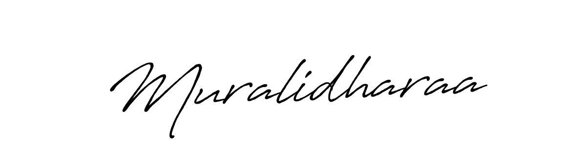 if you are searching for the best signature style for your name Muralidharaa. so please give up your signature search. here we have designed multiple signature styles  using Antro_Vectra_Bolder. Muralidharaa signature style 7 images and pictures png