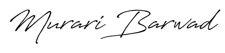 Make a beautiful signature design for name Murari Barwad. With this signature (Antro_Vectra_Bolder) style, you can create a handwritten signature for free. Murari Barwad signature style 7 images and pictures png