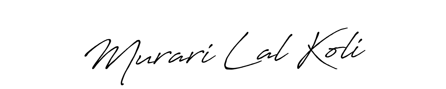 if you are searching for the best signature style for your name Murari Lal Koli. so please give up your signature search. here we have designed multiple signature styles  using Antro_Vectra_Bolder. Murari Lal Koli signature style 7 images and pictures png