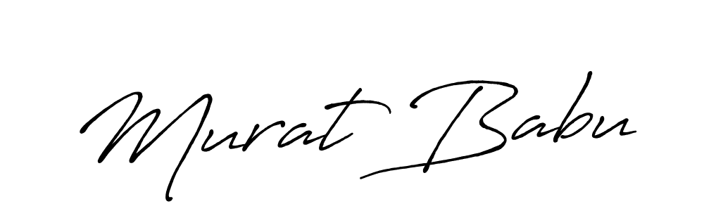 Make a beautiful signature design for name Murat Babu. Use this online signature maker to create a handwritten signature for free. Murat Babu signature style 7 images and pictures png