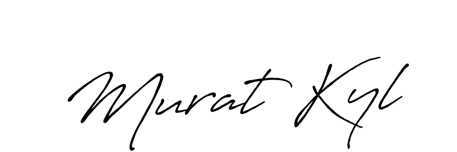 Similarly Antro_Vectra_Bolder is the best handwritten signature design. Signature creator online .You can use it as an online autograph creator for name Murat Kyl. Murat Kyl signature style 7 images and pictures png