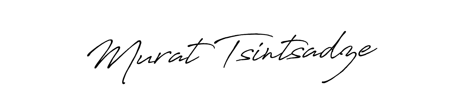 Design your own signature with our free online signature maker. With this signature software, you can create a handwritten (Antro_Vectra_Bolder) signature for name Murat Tsintsadze. Murat Tsintsadze signature style 7 images and pictures png