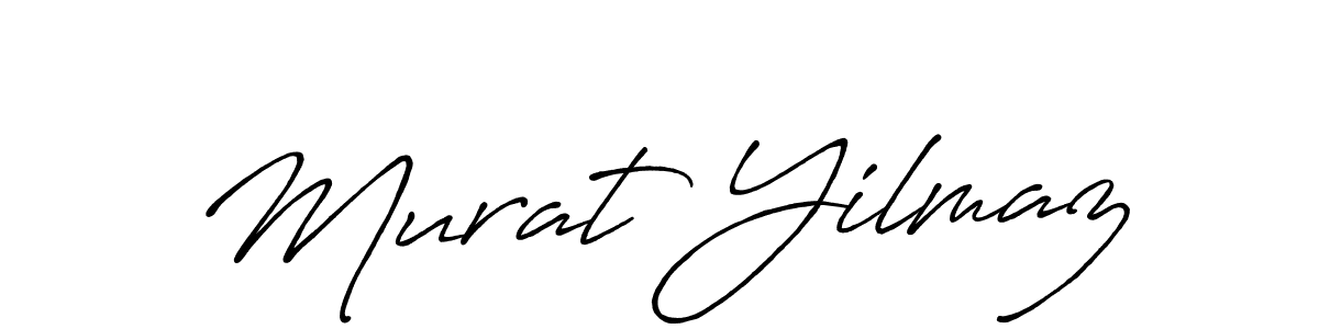 You should practise on your own different ways (Antro_Vectra_Bolder) to write your name (Murat Yilmaz) in signature. don't let someone else do it for you. Murat Yilmaz signature style 7 images and pictures png