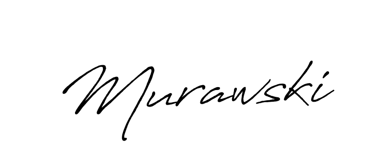 Design your own signature with our free online signature maker. With this signature software, you can create a handwritten (Antro_Vectra_Bolder) signature for name Murawski. Murawski signature style 7 images and pictures png