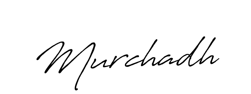 Also we have Murchadh name is the best signature style. Create professional handwritten signature collection using Antro_Vectra_Bolder autograph style. Murchadh signature style 7 images and pictures png