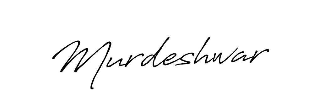 How to make Murdeshwar signature? Antro_Vectra_Bolder is a professional autograph style. Create handwritten signature for Murdeshwar name. Murdeshwar signature style 7 images and pictures png