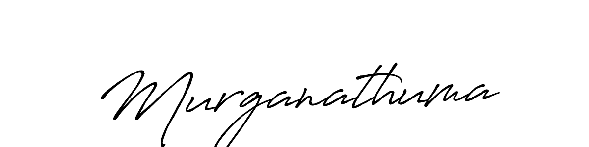 Use a signature maker to create a handwritten signature online. With this signature software, you can design (Antro_Vectra_Bolder) your own signature for name Murganathuma. Murganathuma signature style 7 images and pictures png