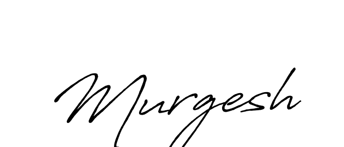 Murgesh stylish signature style. Best Handwritten Sign (Antro_Vectra_Bolder) for my name. Handwritten Signature Collection Ideas for my name Murgesh. Murgesh signature style 7 images and pictures png