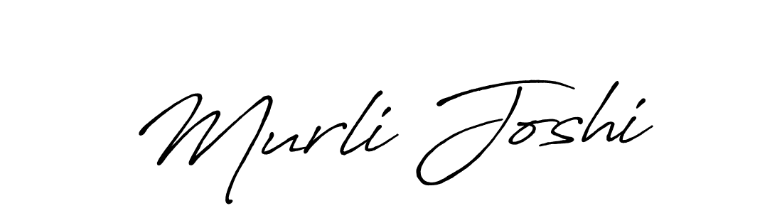 How to Draw Murli Joshi signature style? Antro_Vectra_Bolder is a latest design signature styles for name Murli Joshi. Murli Joshi signature style 7 images and pictures png