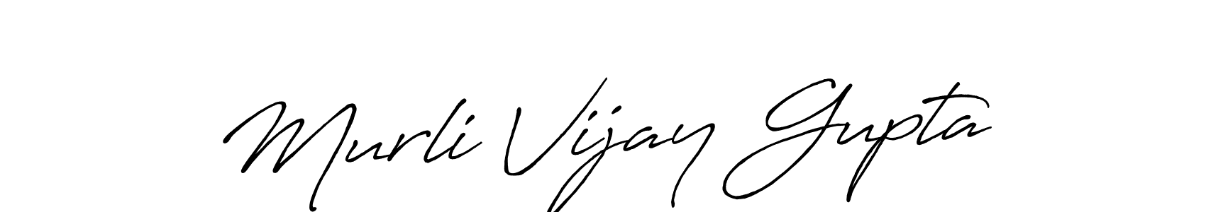 You should practise on your own different ways (Antro_Vectra_Bolder) to write your name (Murli Vijay Gupta) in signature. don't let someone else do it for you. Murli Vijay Gupta signature style 7 images and pictures png