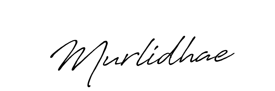 Once you've used our free online signature maker to create your best signature Antro_Vectra_Bolder style, it's time to enjoy all of the benefits that Murlidhae name signing documents. Murlidhae signature style 7 images and pictures png