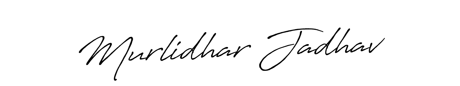 Once you've used our free online signature maker to create your best signature Antro_Vectra_Bolder style, it's time to enjoy all of the benefits that Murlidhar Jadhav name signing documents. Murlidhar Jadhav signature style 7 images and pictures png