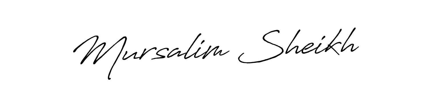 Similarly Antro_Vectra_Bolder is the best handwritten signature design. Signature creator online .You can use it as an online autograph creator for name Mursalim Sheikh. Mursalim Sheikh signature style 7 images and pictures png