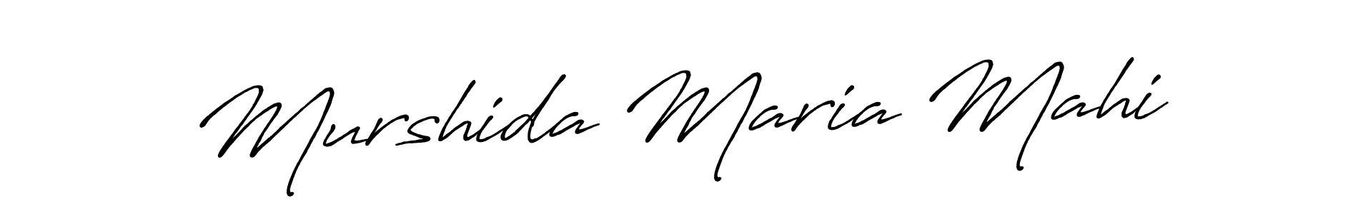 Also You can easily find your signature by using the search form. We will create Murshida Maria Mahi name handwritten signature images for you free of cost using Antro_Vectra_Bolder sign style. Murshida Maria Mahi signature style 7 images and pictures png