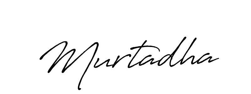 How to make Murtadha name signature. Use Antro_Vectra_Bolder style for creating short signs online. This is the latest handwritten sign. Murtadha signature style 7 images and pictures png