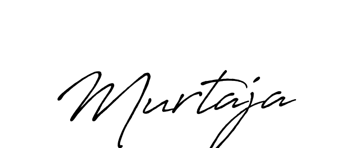 Design your own signature with our free online signature maker. With this signature software, you can create a handwritten (Antro_Vectra_Bolder) signature for name Murtaja. Murtaja signature style 7 images and pictures png