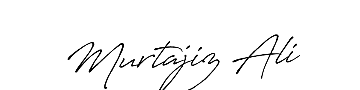 It looks lik you need a new signature style for name Murtajiz Ali. Design unique handwritten (Antro_Vectra_Bolder) signature with our free signature maker in just a few clicks. Murtajiz Ali signature style 7 images and pictures png