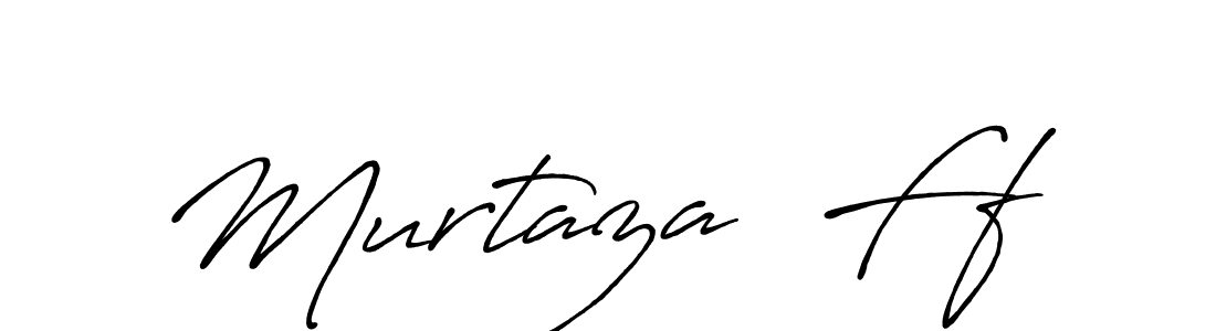It looks lik you need a new signature style for name Murtaza  Ff. Design unique handwritten (Antro_Vectra_Bolder) signature with our free signature maker in just a few clicks. Murtaza  Ff signature style 7 images and pictures png