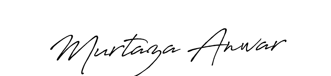 Make a beautiful signature design for name Murtaza Anwar. Use this online signature maker to create a handwritten signature for free. Murtaza Anwar signature style 7 images and pictures png