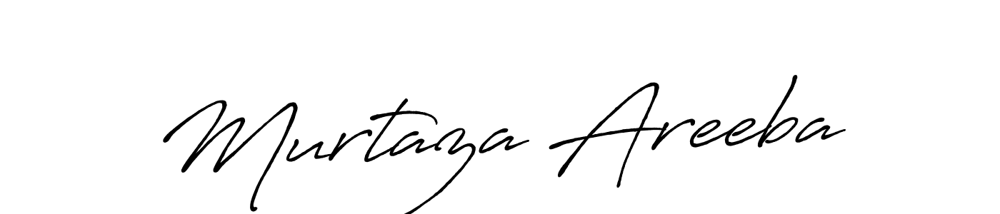 It looks lik you need a new signature style for name Murtaza Areeba. Design unique handwritten (Antro_Vectra_Bolder) signature with our free signature maker in just a few clicks. Murtaza Areeba signature style 7 images and pictures png