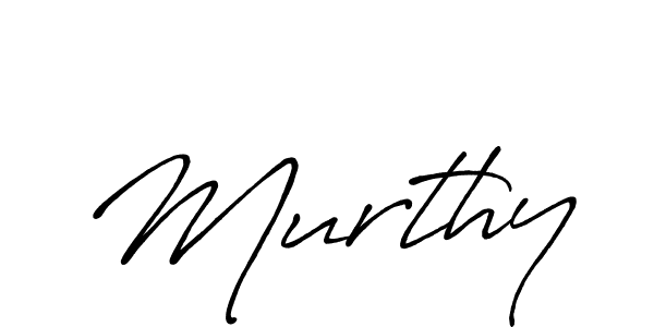 Murthy stylish signature style. Best Handwritten Sign (Antro_Vectra_Bolder) for my name. Handwritten Signature Collection Ideas for my name Murthy. Murthy signature style 7 images and pictures png